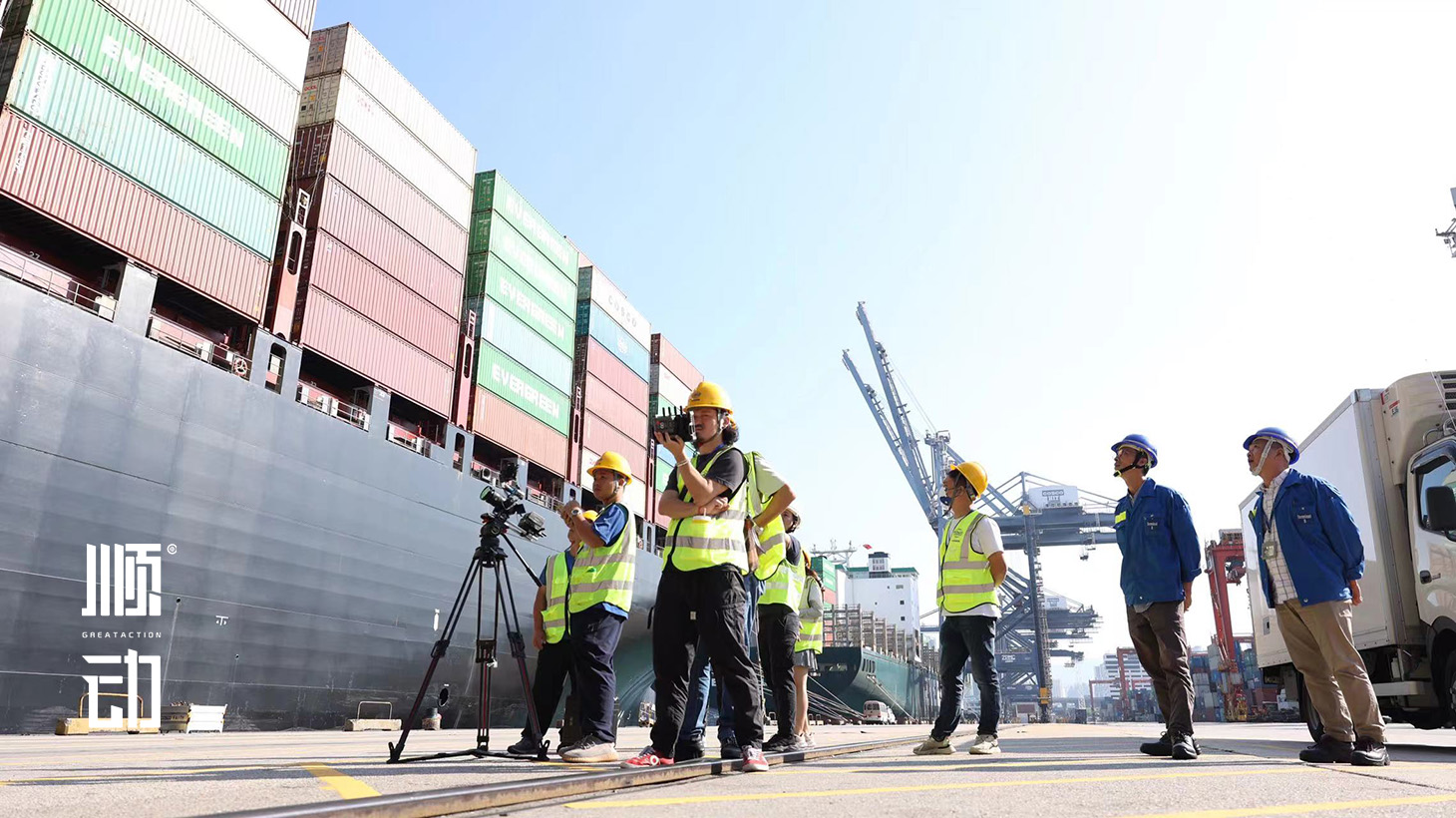順動赴香港維多利亞港進行宣傳片拍攝 順動赴香港維多利亞港進行宣傳片拍攝